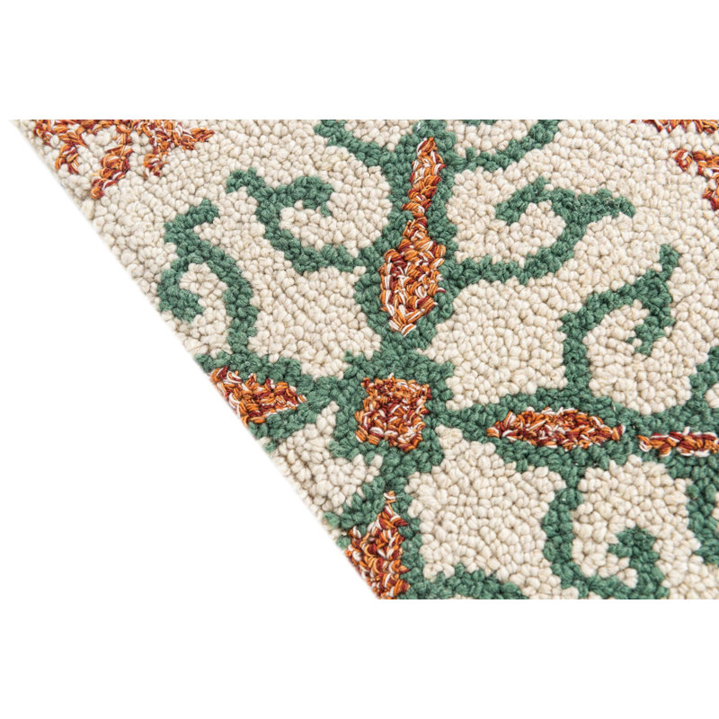Tapis de couloir ivoire