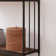 Console Table - Glass Shelf, Metal Frame