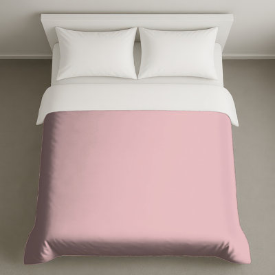 Solid Pink Background Duvet Covers