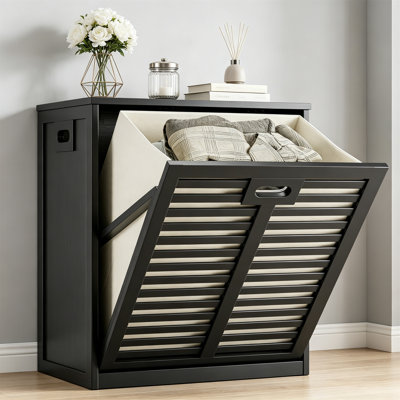 Bamboo Laundry Room Organiser