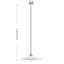 Luminaire suspendu 1 lumière Savoy House Hadley en nickel satiné-1243541137