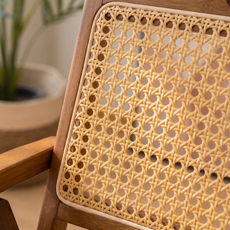 Chaise pliante en bambou avec accoudoirs, chaise pliante peu encombrante pour une utilisation intérieure et extérieure
