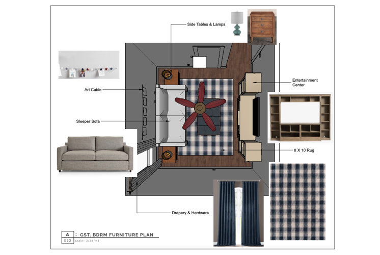 Game Room Diagram