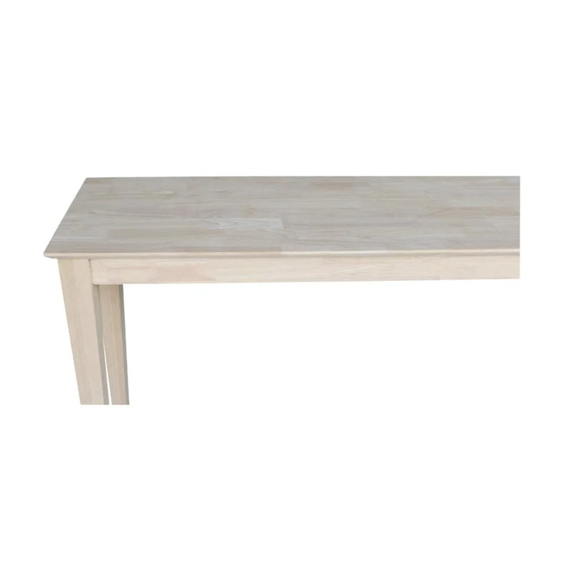 Jaier Unfinished Solid Wood Console Table, Unfinished, 30" H x 48" W x 16" D
