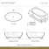 Corvara™ 59" x 32" Freestanding Soaking Bathtub with Overflow Hole