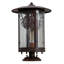 10" Wide Fulton Winter Pine Pier Mount
