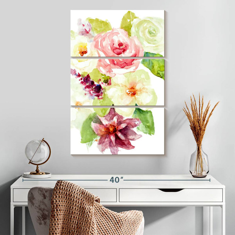 Avery Dainty Summer Blooms, 32" H x 20" W