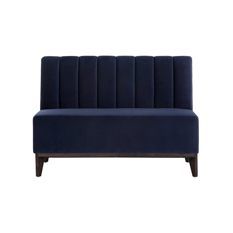 KOSOVO Upholstered Bench, Blue