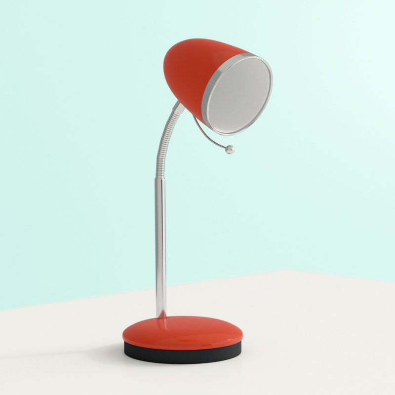 Reidar Metal Desk Lamp, Orange
