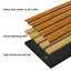 Panneaux muraux à lattes en bois pour mur Luxdecor-122624937