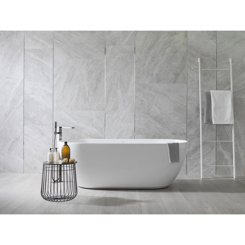Lounge 66.94'' L Freestanding Soaking Bathtub