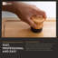 Applicateur pour huile et crème John Boos Butcher Block