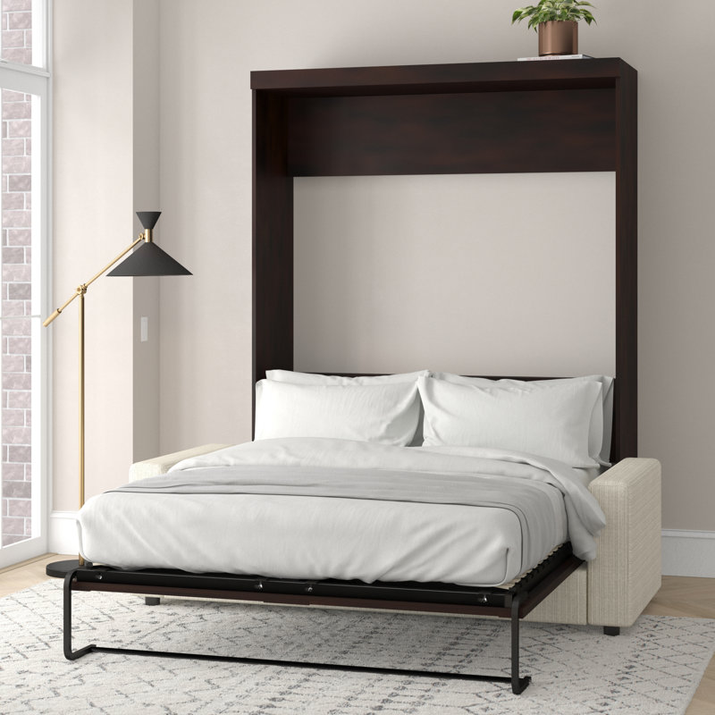 Arlex Bed, White/Gray, Full