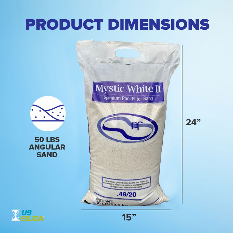US Silica Mystic II Filter Sand & Bestway Filter Pump for Above Ground Pools