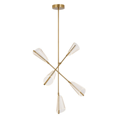 Mulberry 5 - Light LED Chandelier