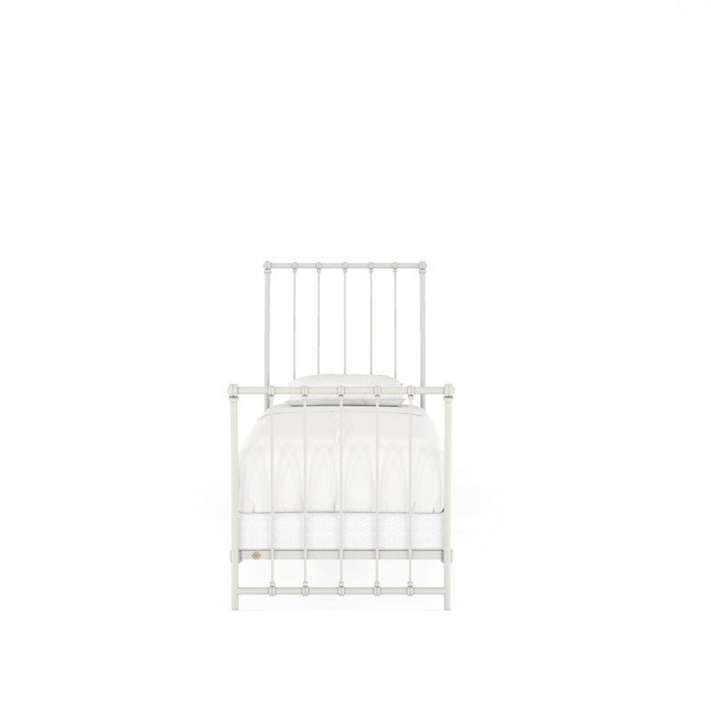 142 lit Altro | Traîneau complet, Blanc mat, Lit simple