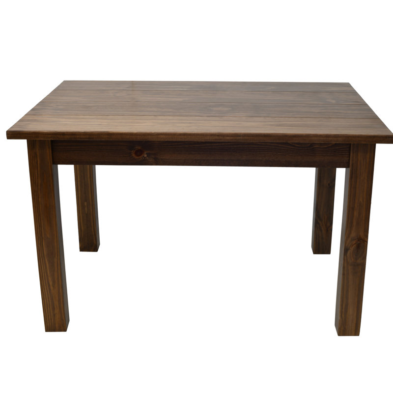 Table de salle à manger Graceville, H 30 po x L 54 po x l 54 po, Noyer Spécial