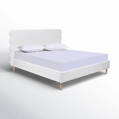 Henley Upholstered Scalloped Bed