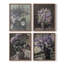 «Vintage Floral Print», impression encadrée CCLXVII - ensemble de 4-784064396-784064400