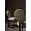 Chaise d'appoint en chocolat La Lune