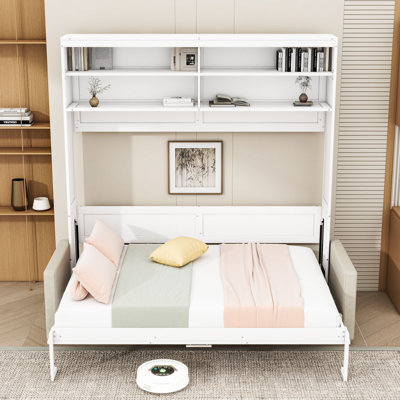 Queen Murphy Bed with Sofa