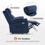Upholstered Heated Massage Chair-601053714