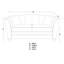 Laverton 2 Seater Velvet Flared Arm Sofa-905897592