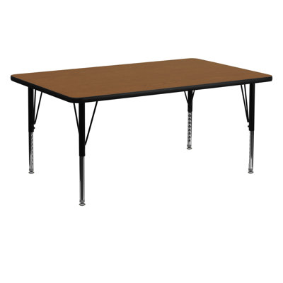 Table rectangulaire d'activités en stratifié Goddard de l 24 po x L 48 po Goddard