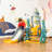 Haslingden Freeport Park Plastic Swing Set with 1 Swing(s) , 1 Slide(s)