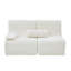 Canapé modulaire moderne 63,7 po-131418436
