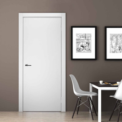 Optima Paneled Manufactured Wood Prefinished Standard Door Slab