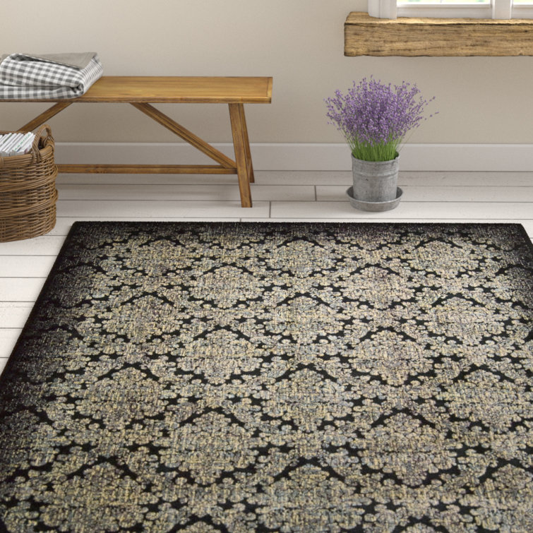 Angelo Black/Gray Area Rug
