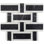 Esplanade 13x13 Basketweave Polished Marble Mosaic Tile