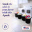 Sac de rangement en plastique 72 pièces 4 pièces