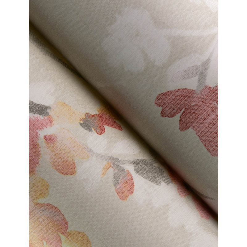 Azalea  Floral Branches Wallpaper, Red