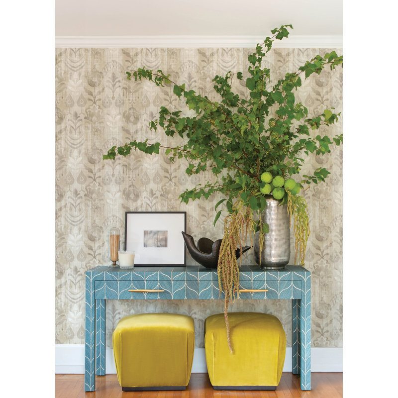 Pavord Floral Wallpaper Double Roll, Neutral