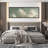 Relaxing Calm Green Clouds - Oversized Framed Wall Decorations Canvas Print-111654001-111653999
