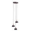 Luminaire suspendu grappe 3 lumières Renmarco-1219043785