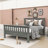 Dwarozh Wood Platform Bed with Headboard and Footboard-2028419074-2028419075
