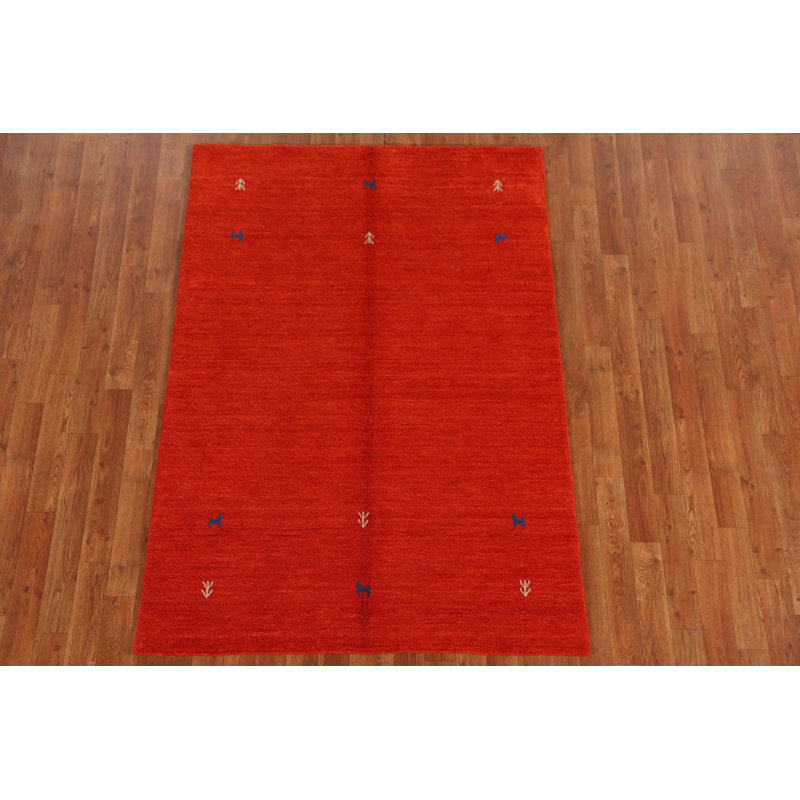 Tapis Gabbeh style indien 4 x 6