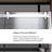 60 In W Single Sliding Shower Door 72 H With 1/4 Inch Thick Clear Tempered Glass, Aluminum Alloy Rail, Zinc Rollers - Stain Surface, Smooth X Roller Rail System, Stainless Steel Handle, Adjustable