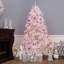 The Holiday Aisle® Dunhill Fir White Tree with Clear Lights-839235932
