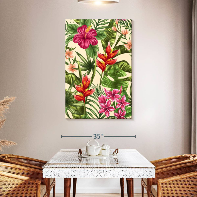 Plantes à fleurs tropicales Kerner, H 48 po x l 32 po