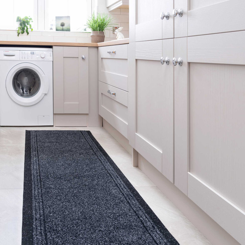 Runner Whited Area Rug, Runner 66cm x 518cm