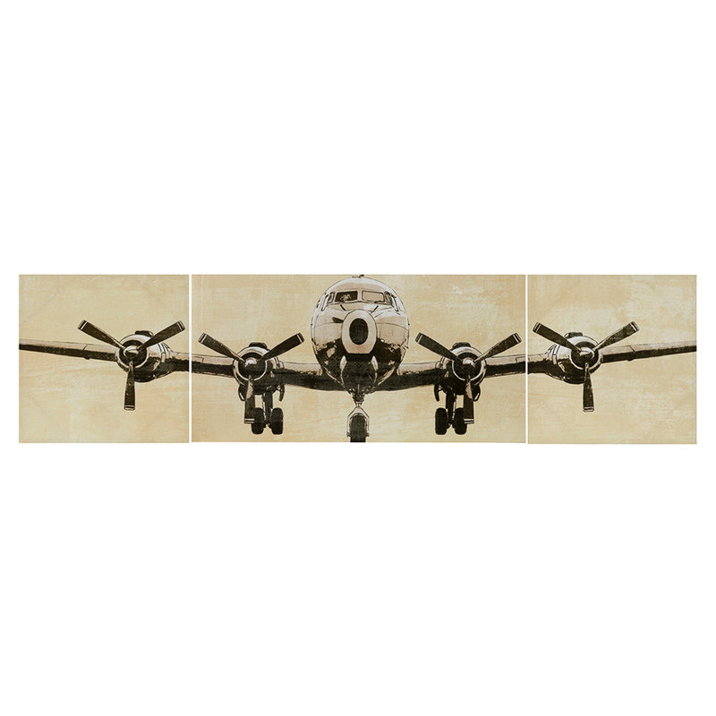 Avion, vue en perspective, art visuel