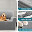 Polyester Box Cushion Sofa Slipcover