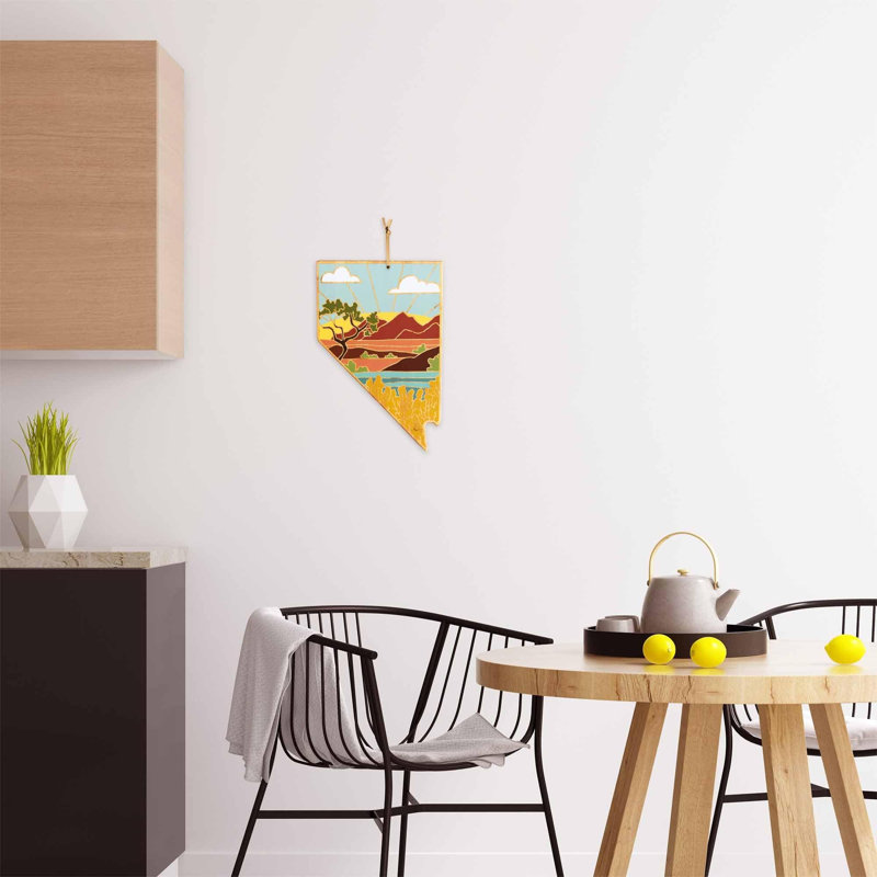 Nevada Cutting & Serving Board with Artwork by Summer Stokes