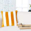 Striped Velvet Throw Pillow-98480919