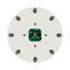 Asscher Vegan Leather Round Pebble Placemat