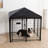 8 Panels Folding Hinges Dog Kennel